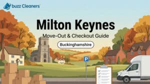Move-out and end-of-tenancy cleaning guide for Milton Keynes tenants preparing for checkout